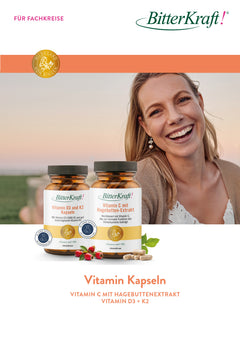 Vitamin Komplexe Kapseln – Titelseite