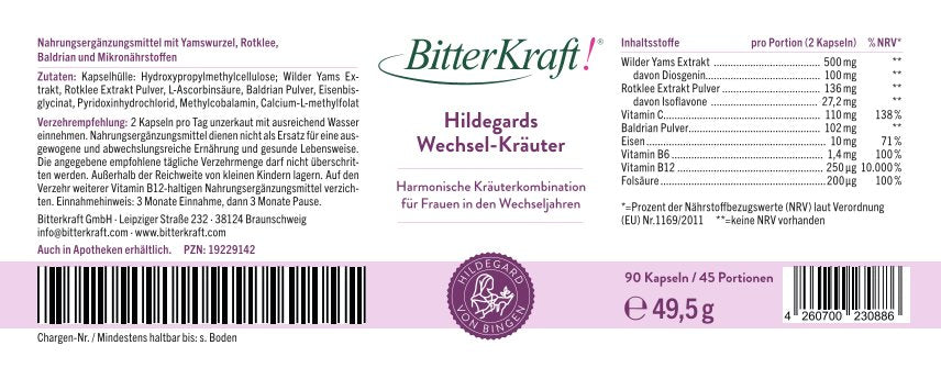Hildegard's Seasonal Herbs