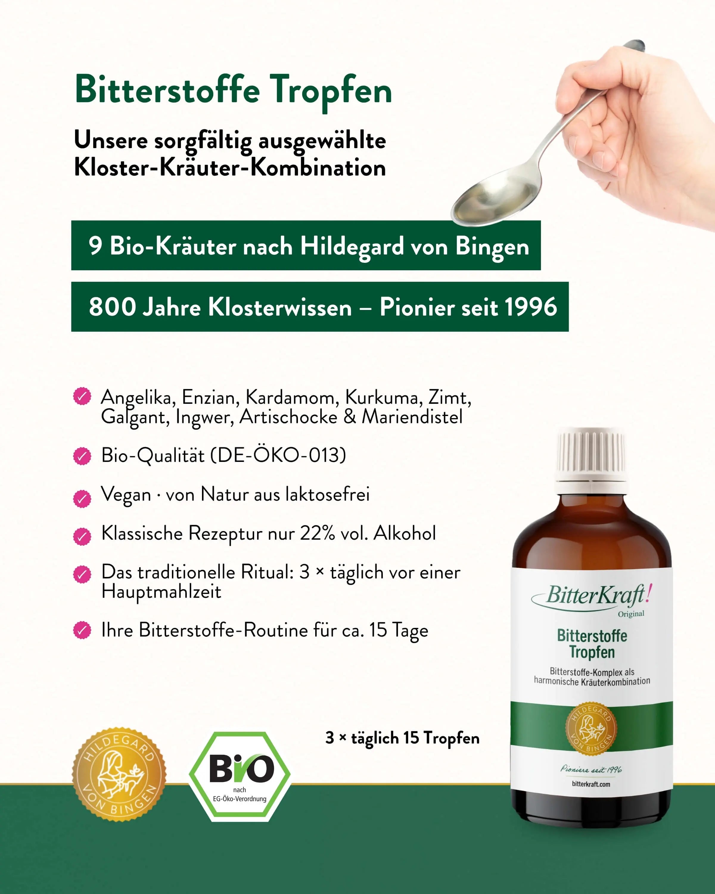 BitterKraft! Original Drops (Organic) 100 ml