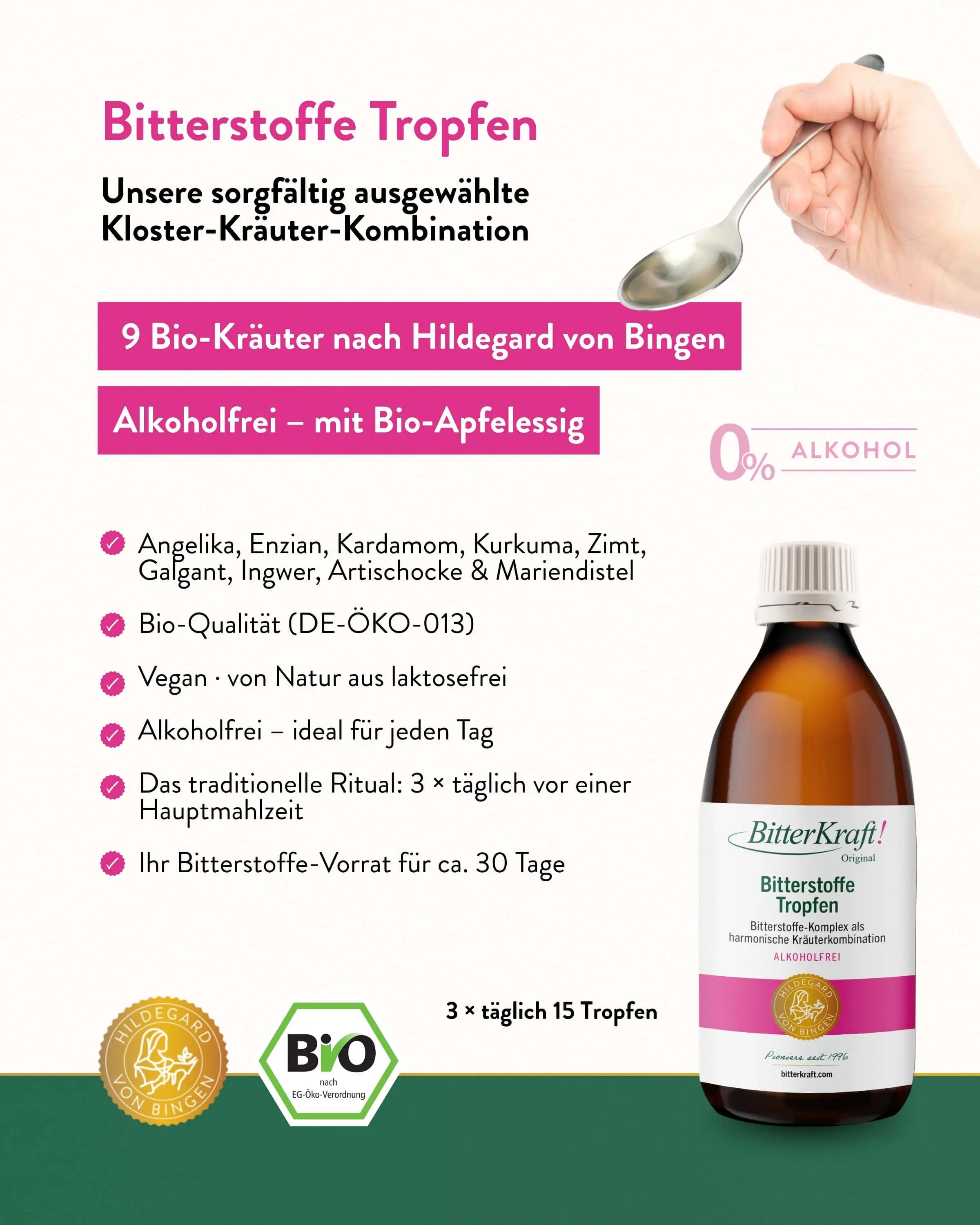 BitterKraft! Original Non-Alcoholic (Organic) 200 ml