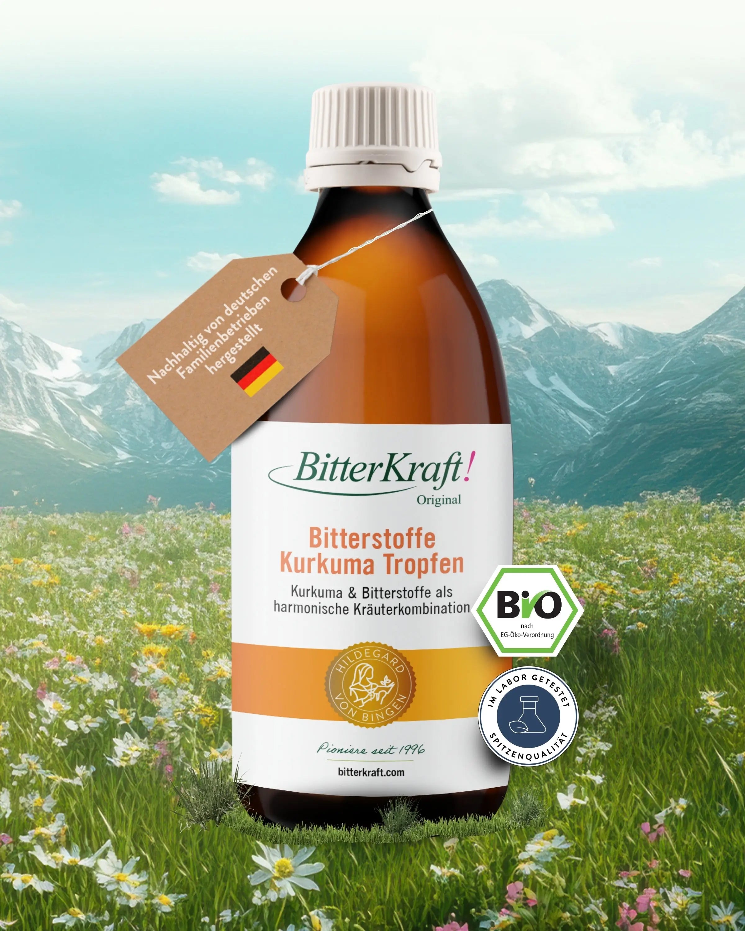 BitterKraft! Original Turmeric Drops (Organic) 200 ml