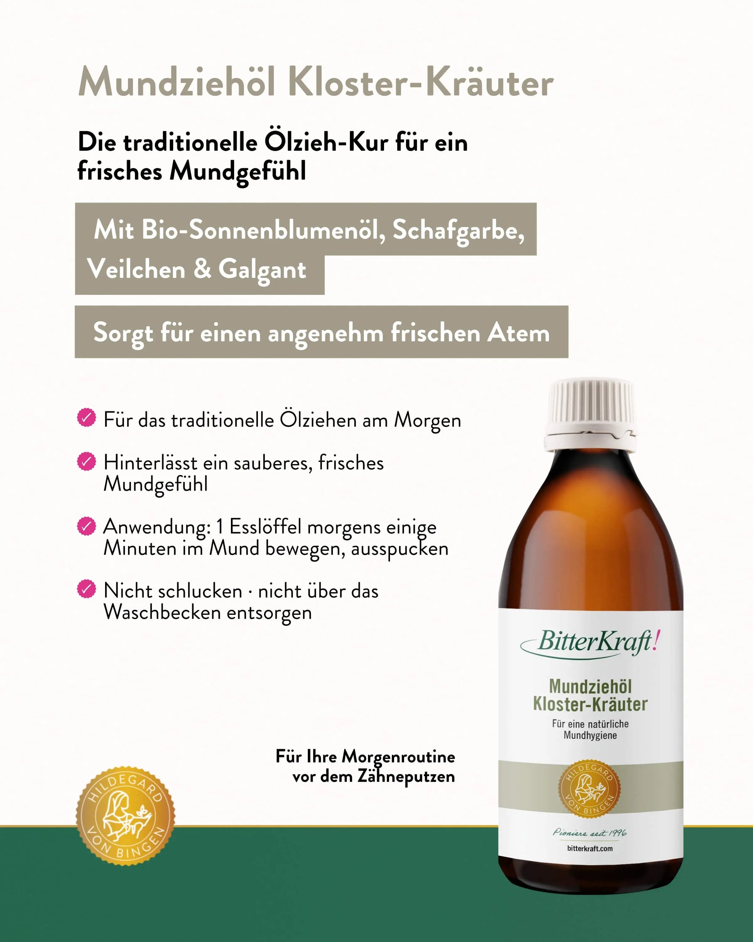 Monastery Herbs Mouthwash 200 ml