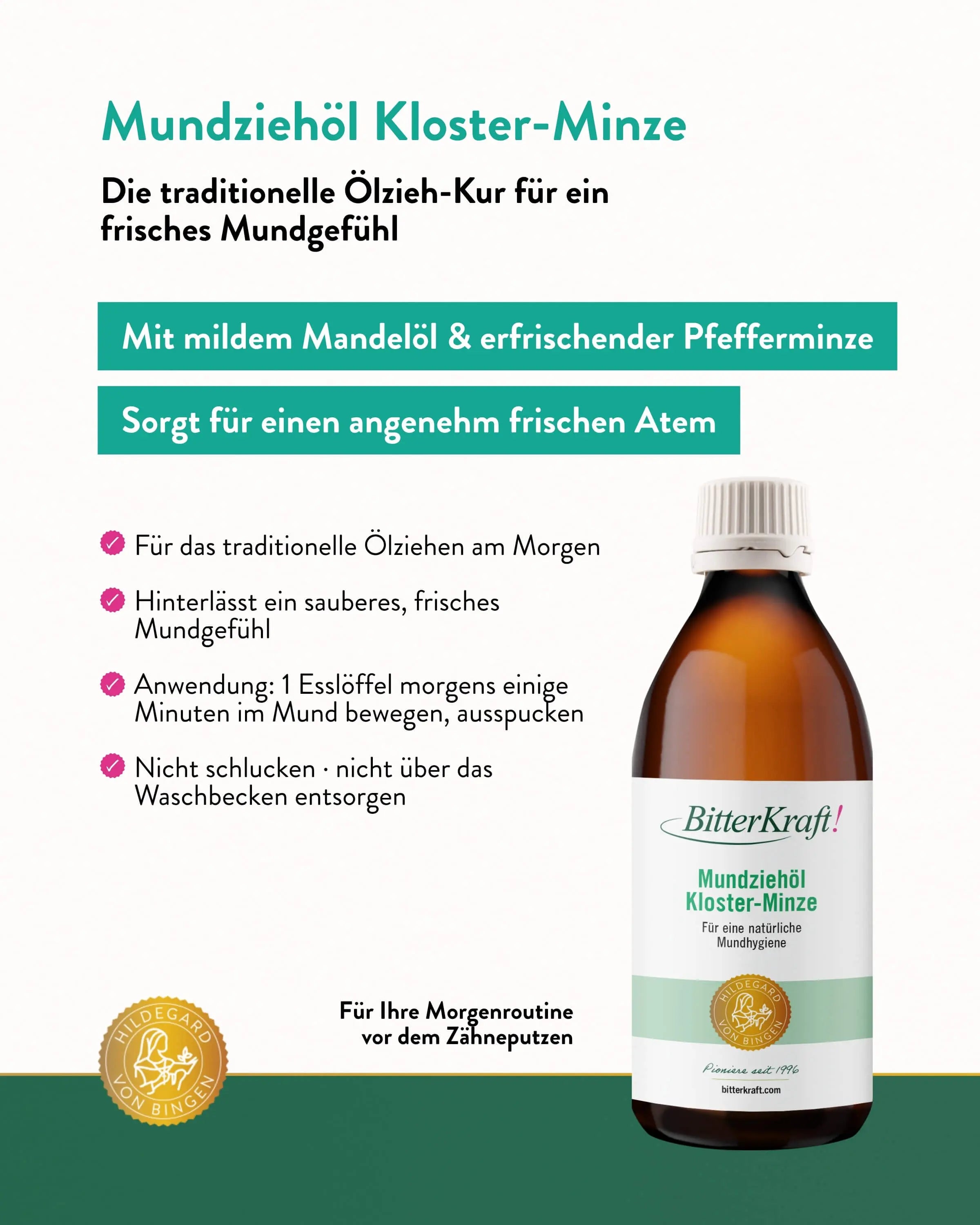 Monastery Mint Mouthwash 200 ml
