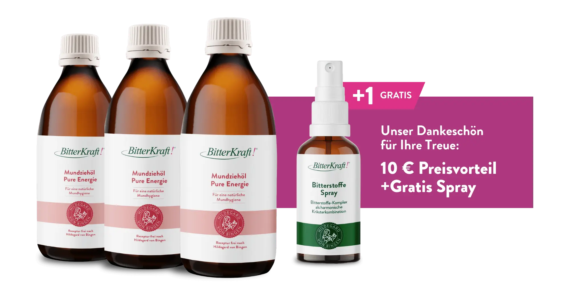 Mundziehöl Pure Energie – 3er-Sparpaket