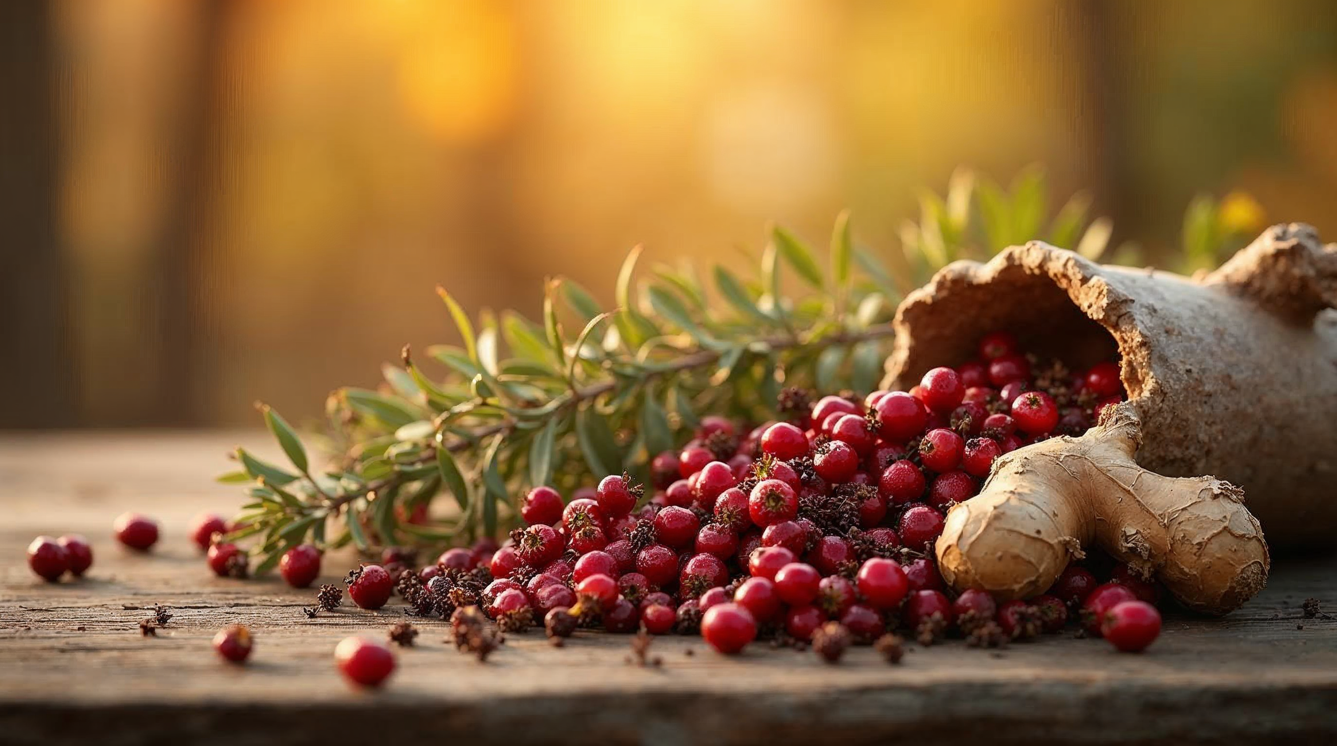 Immunsystem stärken im Herbst: 10 natürliche Strategien aus der Heilkräuterkunde – KI-generiertes Bild (KI)
