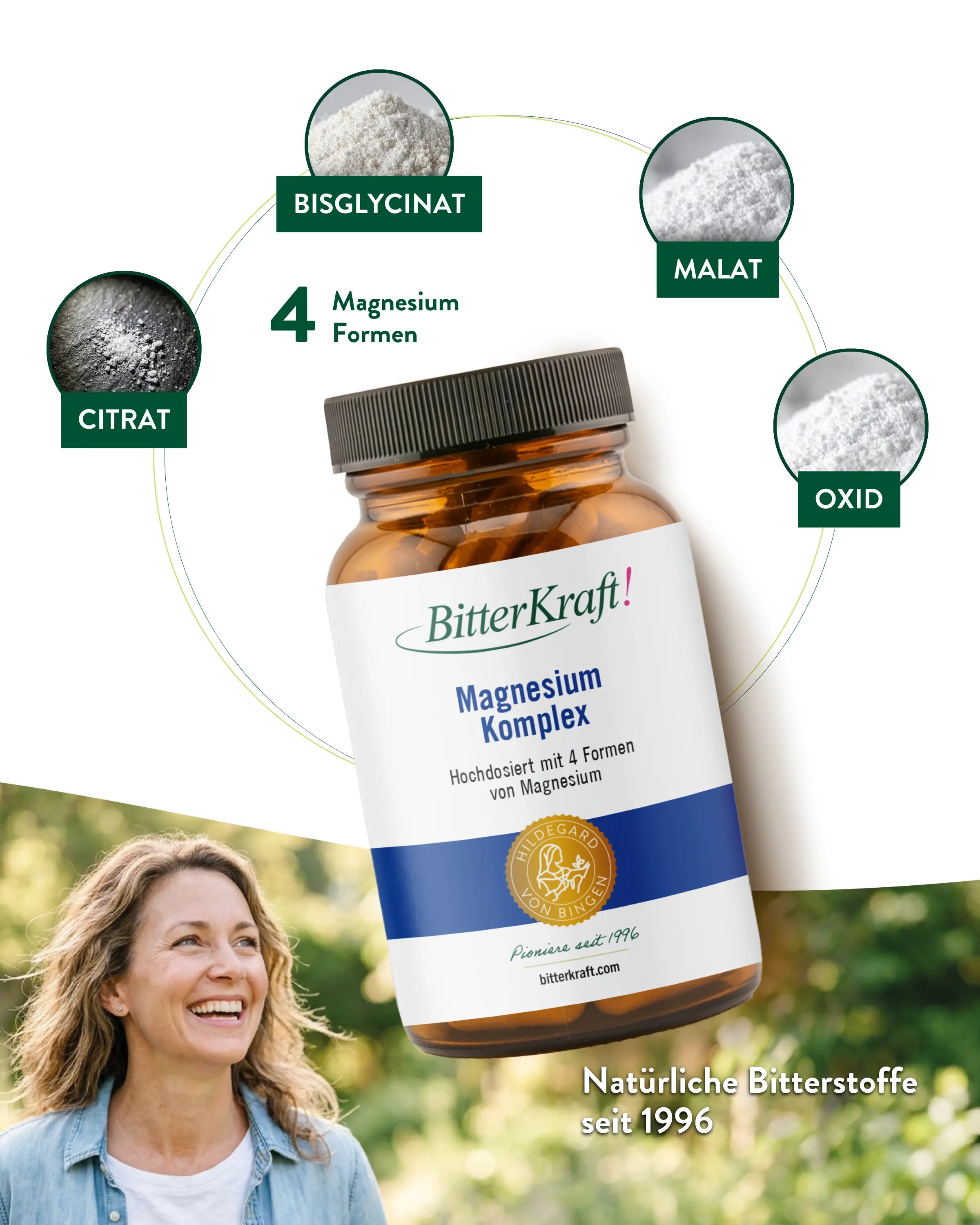 Bitterkraft Magnesium Complex (60 capsules)