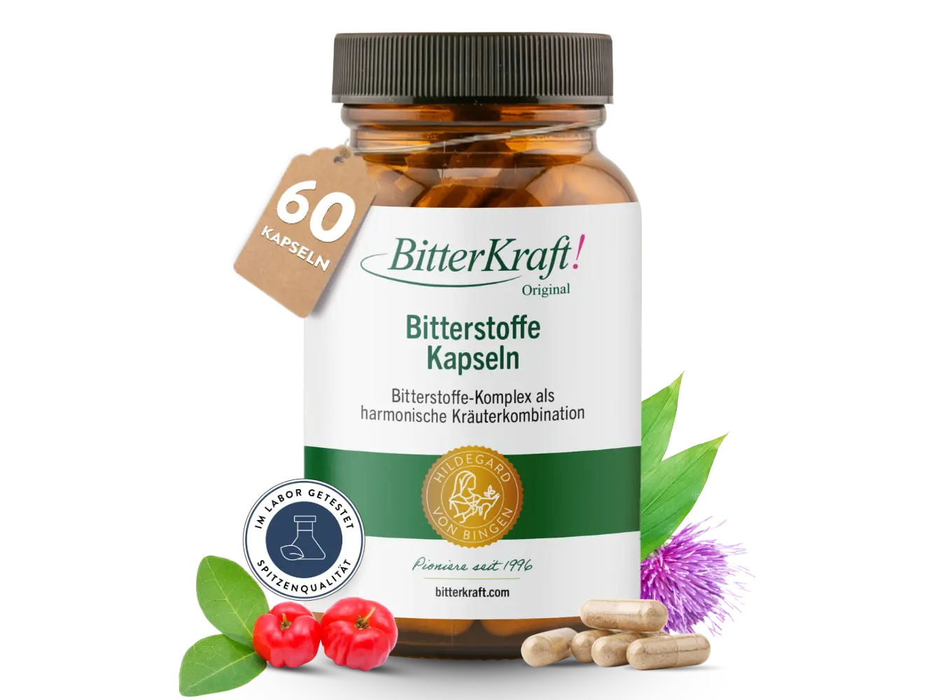 BitterKraft! Bitter Substance Capsules (60 capsules)