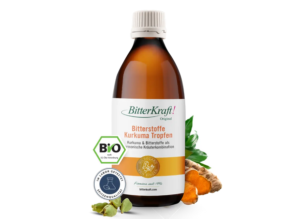 BitterKraft! Original Kurkuma Tropfen (BIO) 200ml