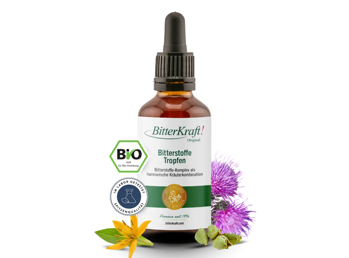 BitterKraft! Original Drops (Organic) 50 ml with pipette