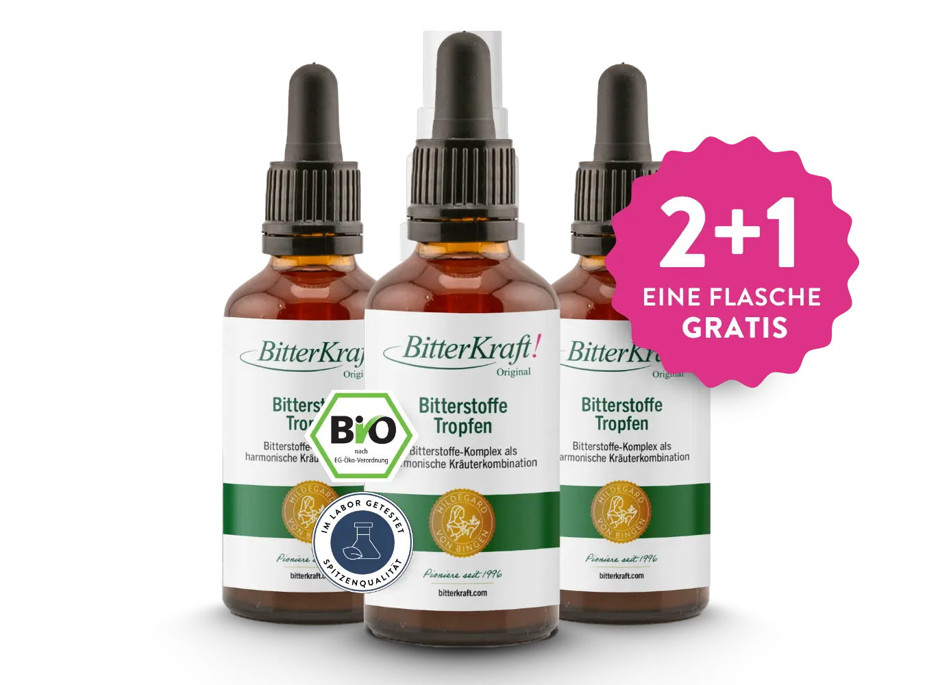 BitterKraft! Original Drops (Organic) 50 ml with pipette