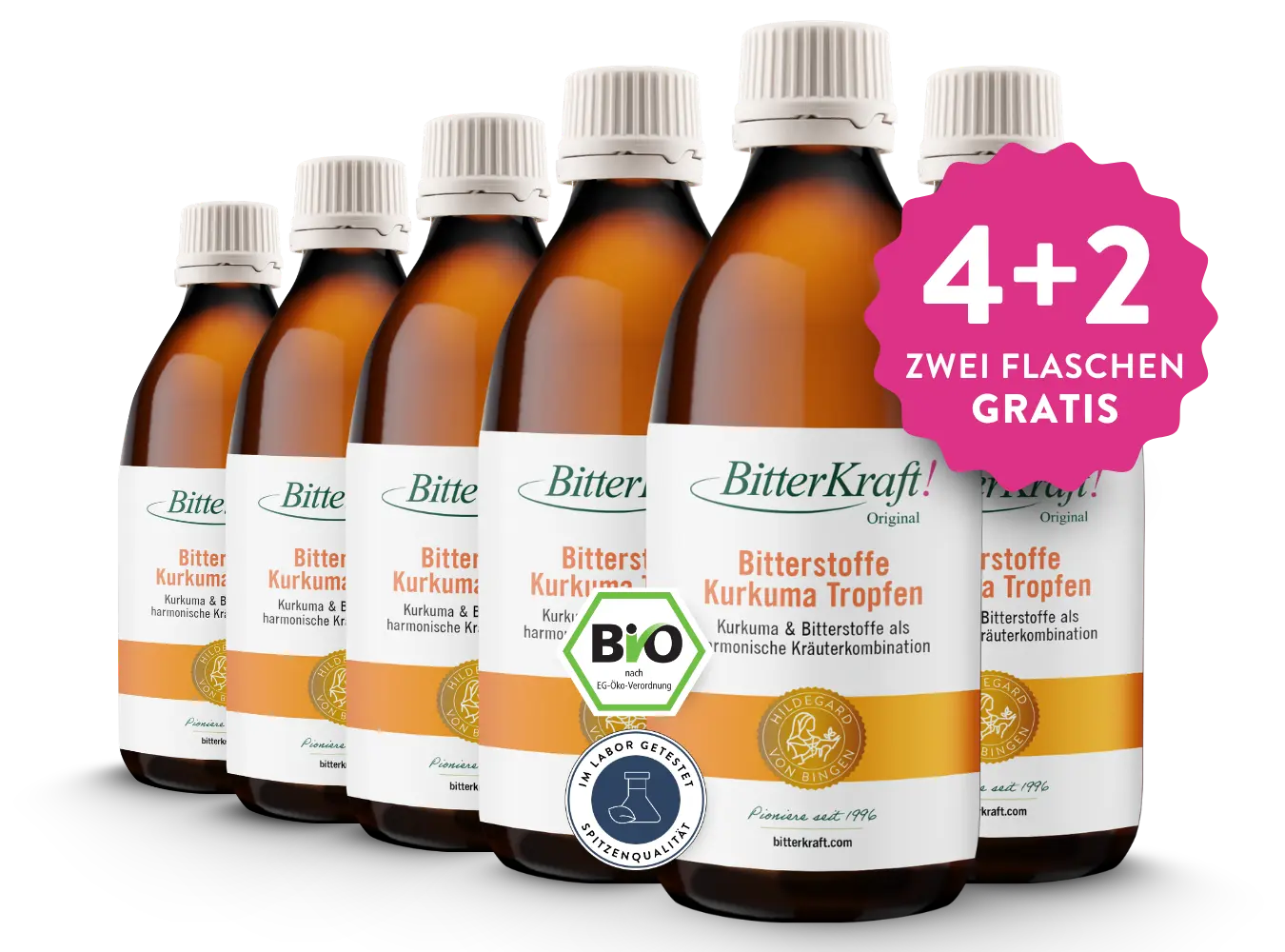 BitterKraft! Original Turmeric Drops (Organic) 200 ml