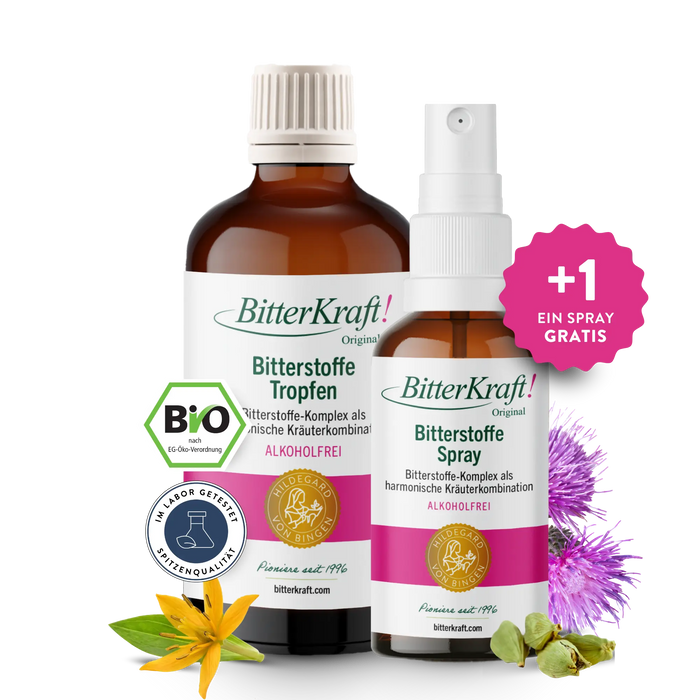 BitterKraft! Original Non-Alcoholic (Organic) 100 ml + Free Spray