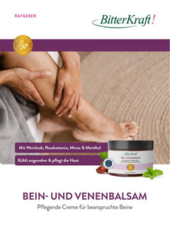 Bein- & Venenbalsam – Titelseite