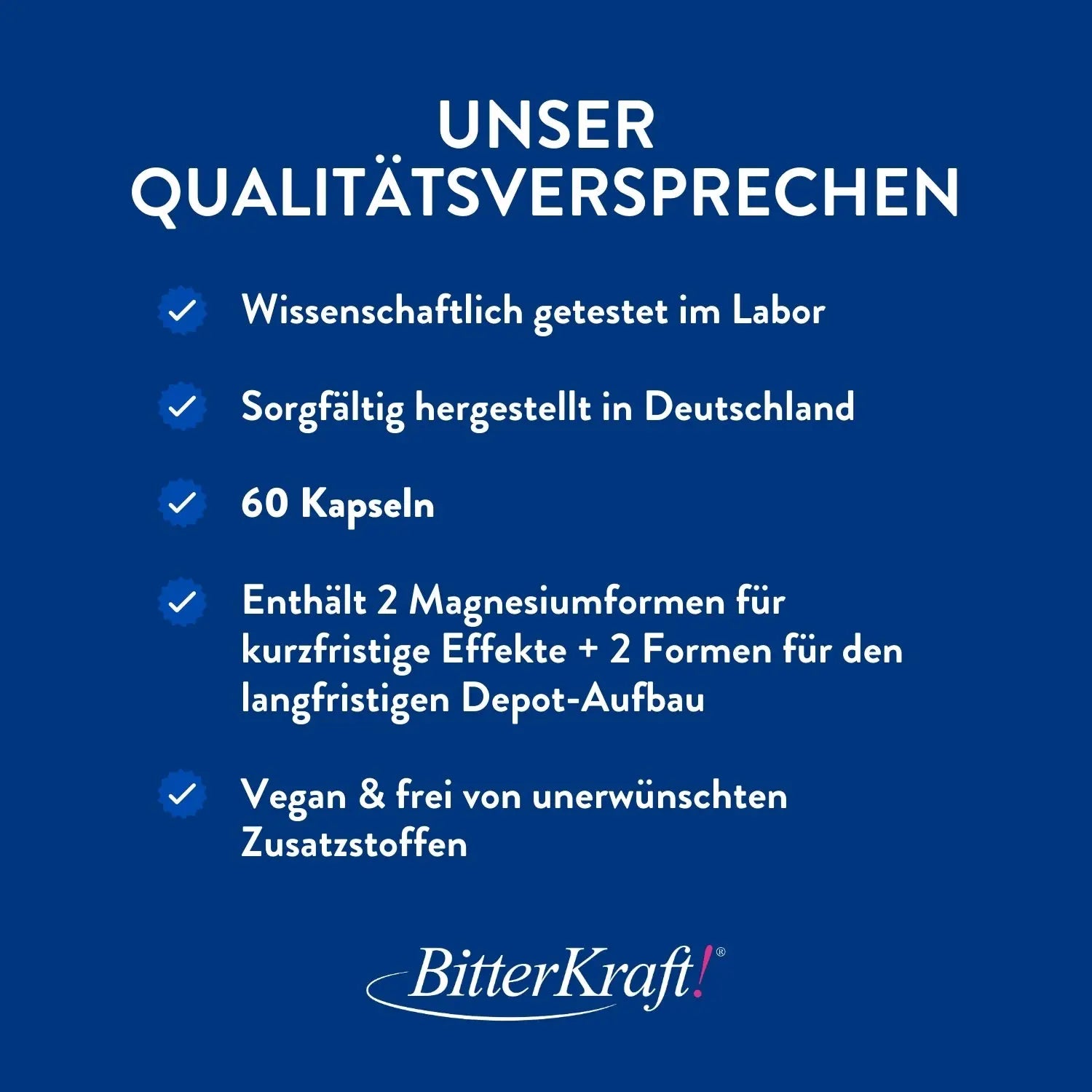 BitterKraft Magnesium-Komplex – 3er-Sparpaket