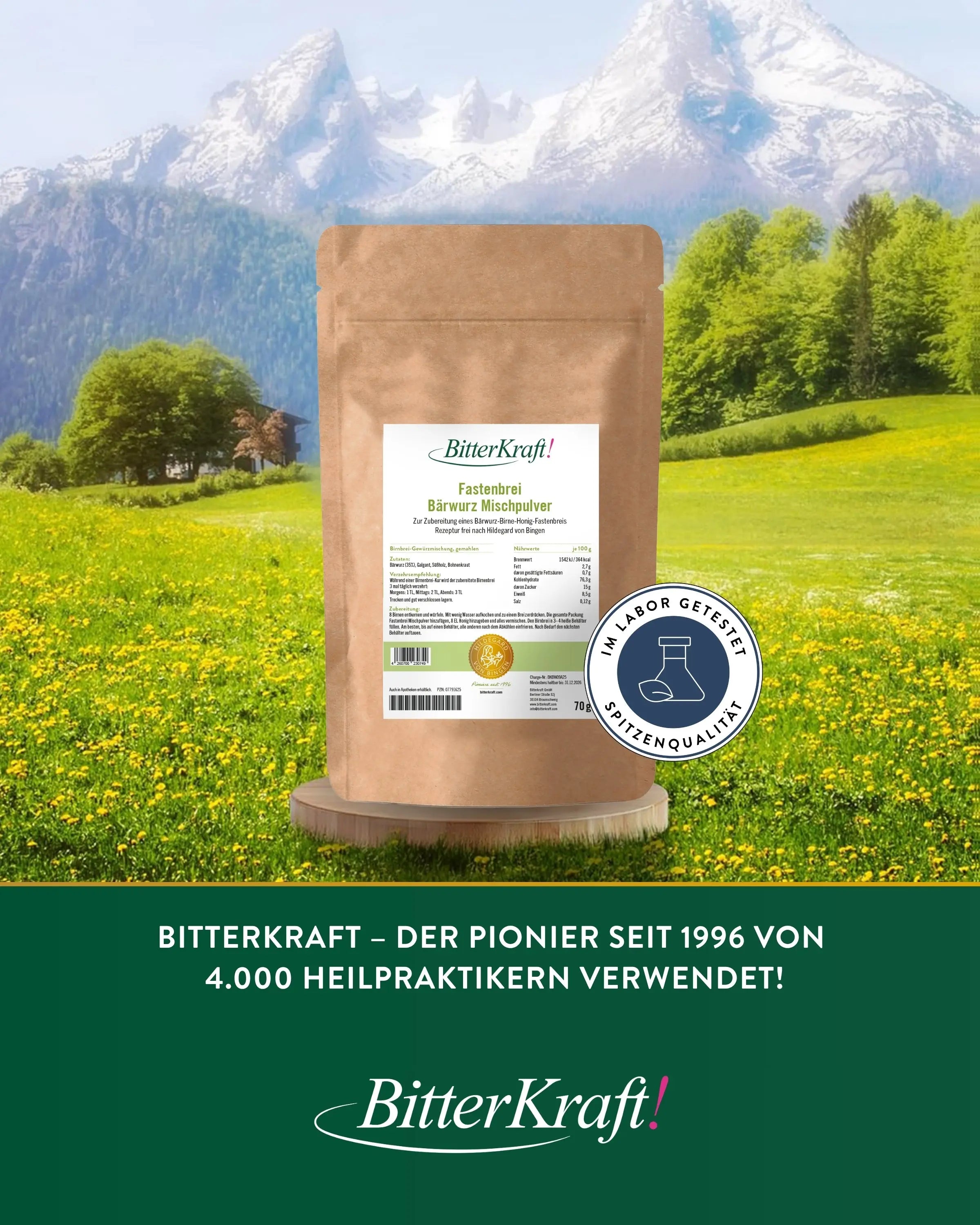 Bärwurz Pear Honey Mix Powder