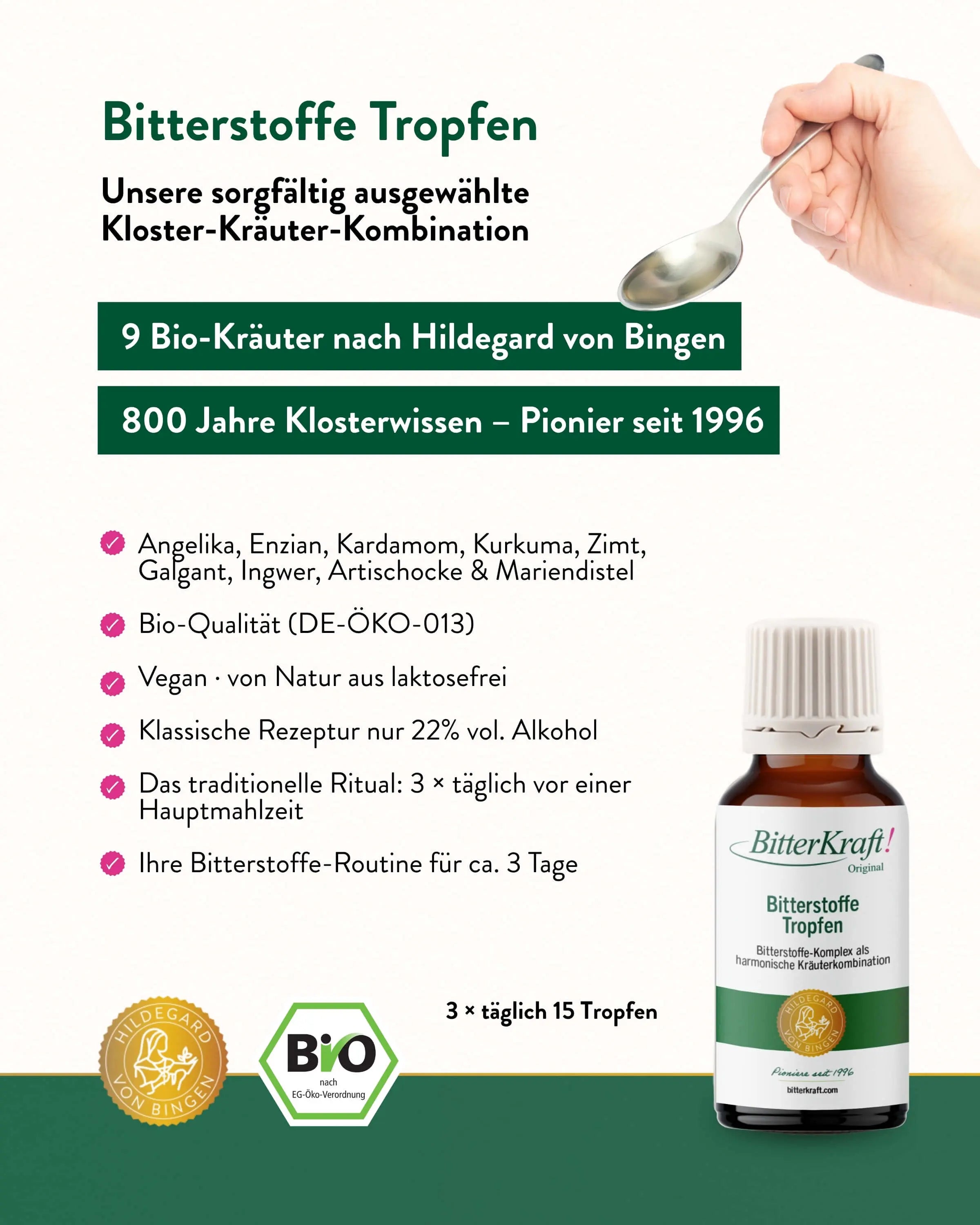 BitterKraft! Original Drops (Organic) 20 ml