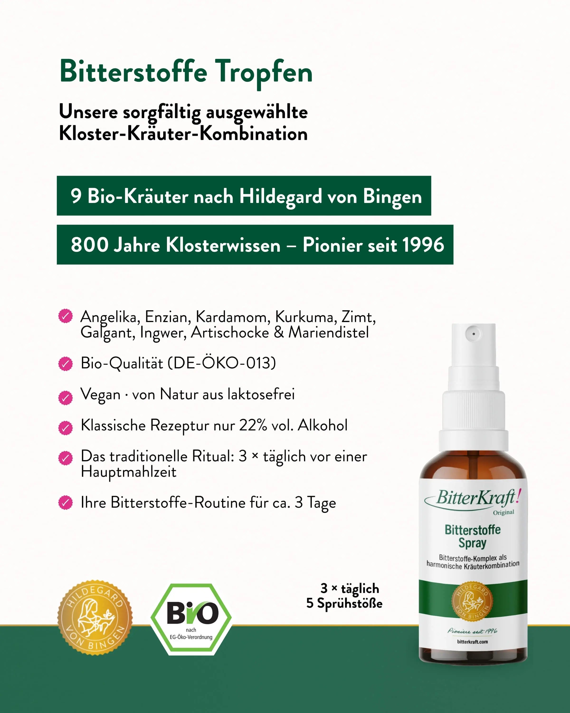 BitterKraft! Original Spray (Organic) 20 ml