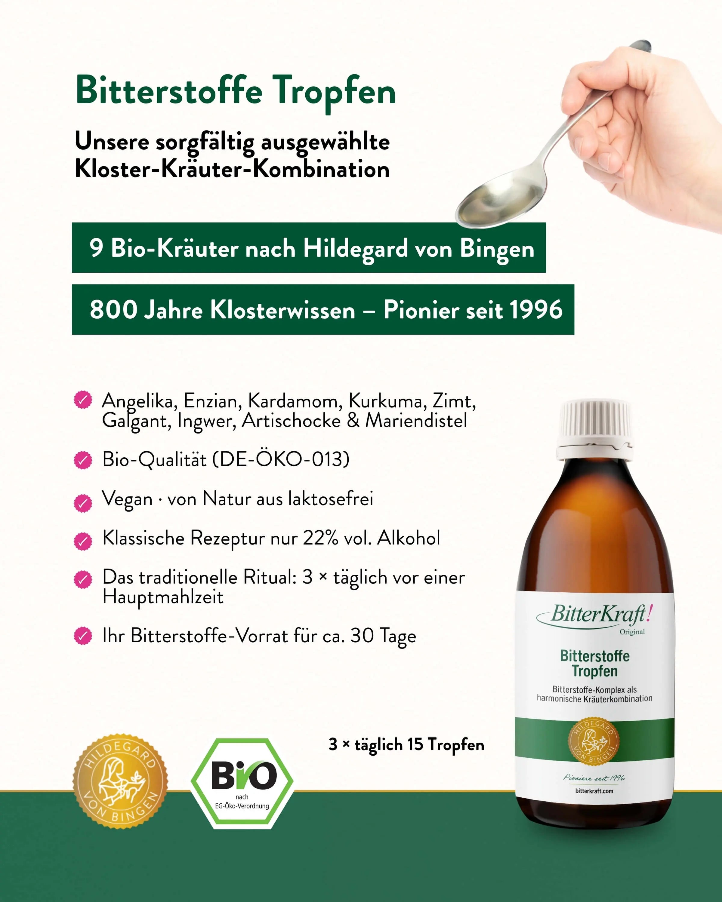 BitterKraft! Original Drops (Organic) 200 ml