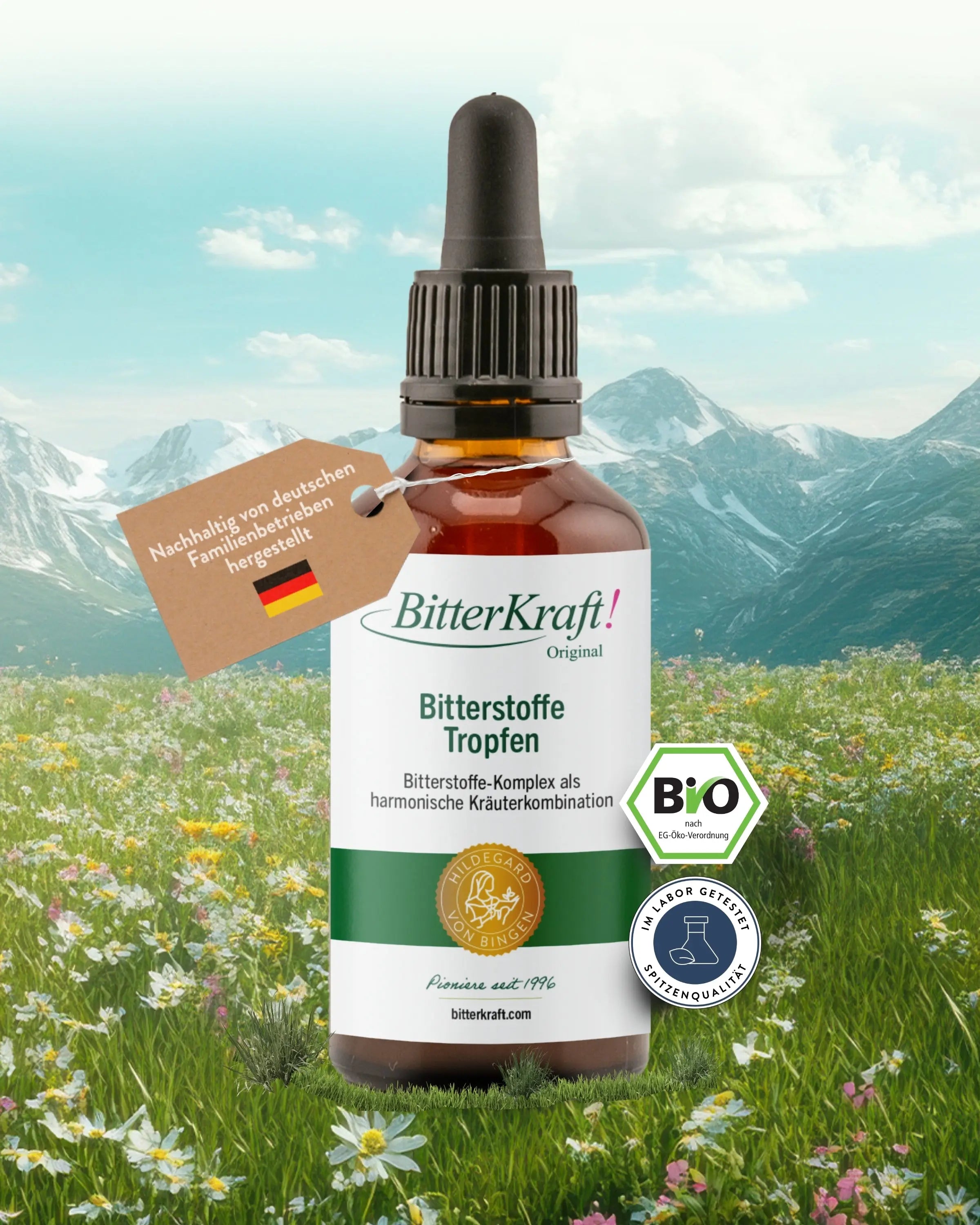 BitterKraft! Original Drops (Organic) 50 ml with pipette