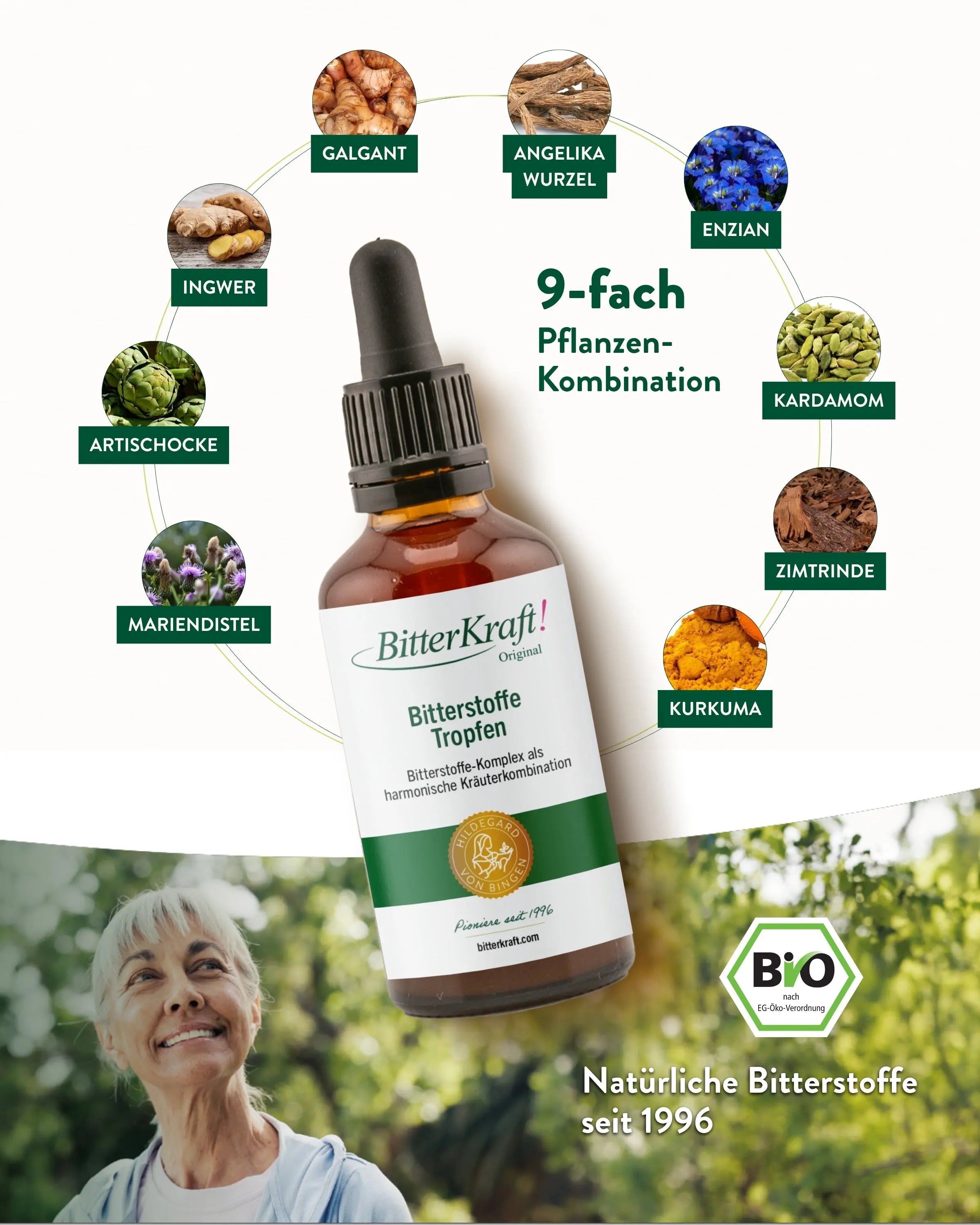 BitterKraft! Original Drops (Organic) 50 ml with pipette