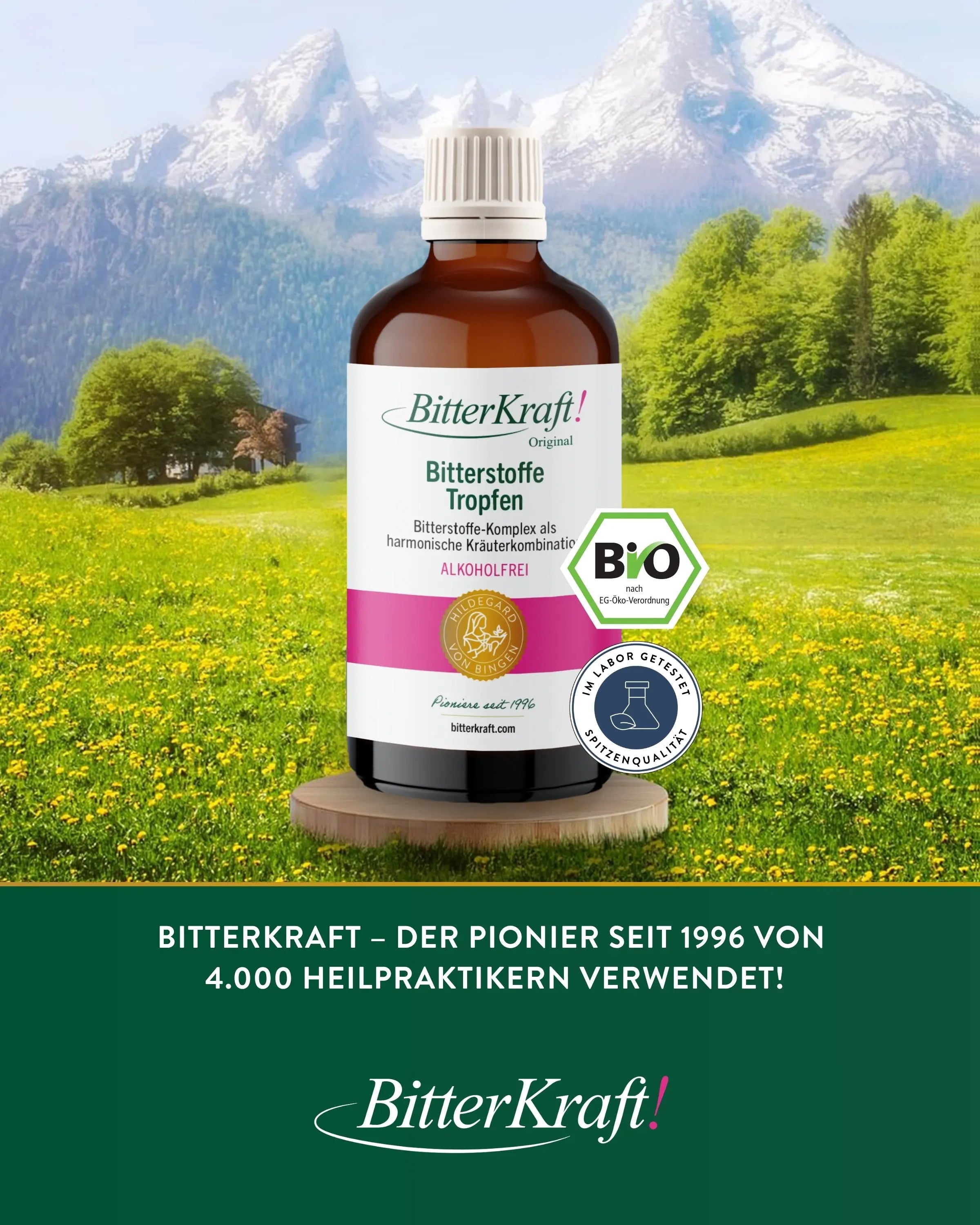 BitterKraft! Original Non-Alcoholic (Organic) 100 ml
