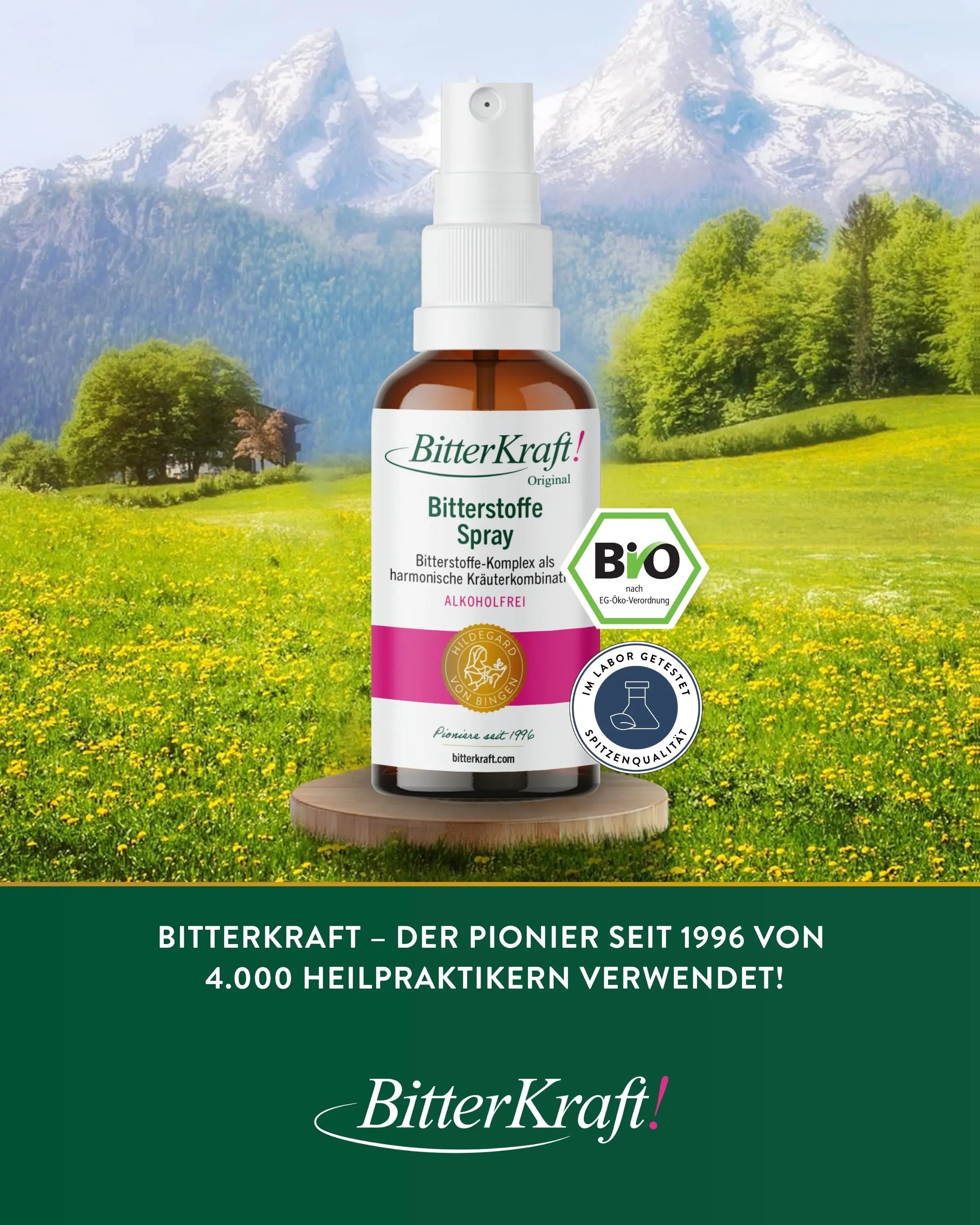 BitterKraft! Original Non-Alcoholic Spray (Organic) 20 ml