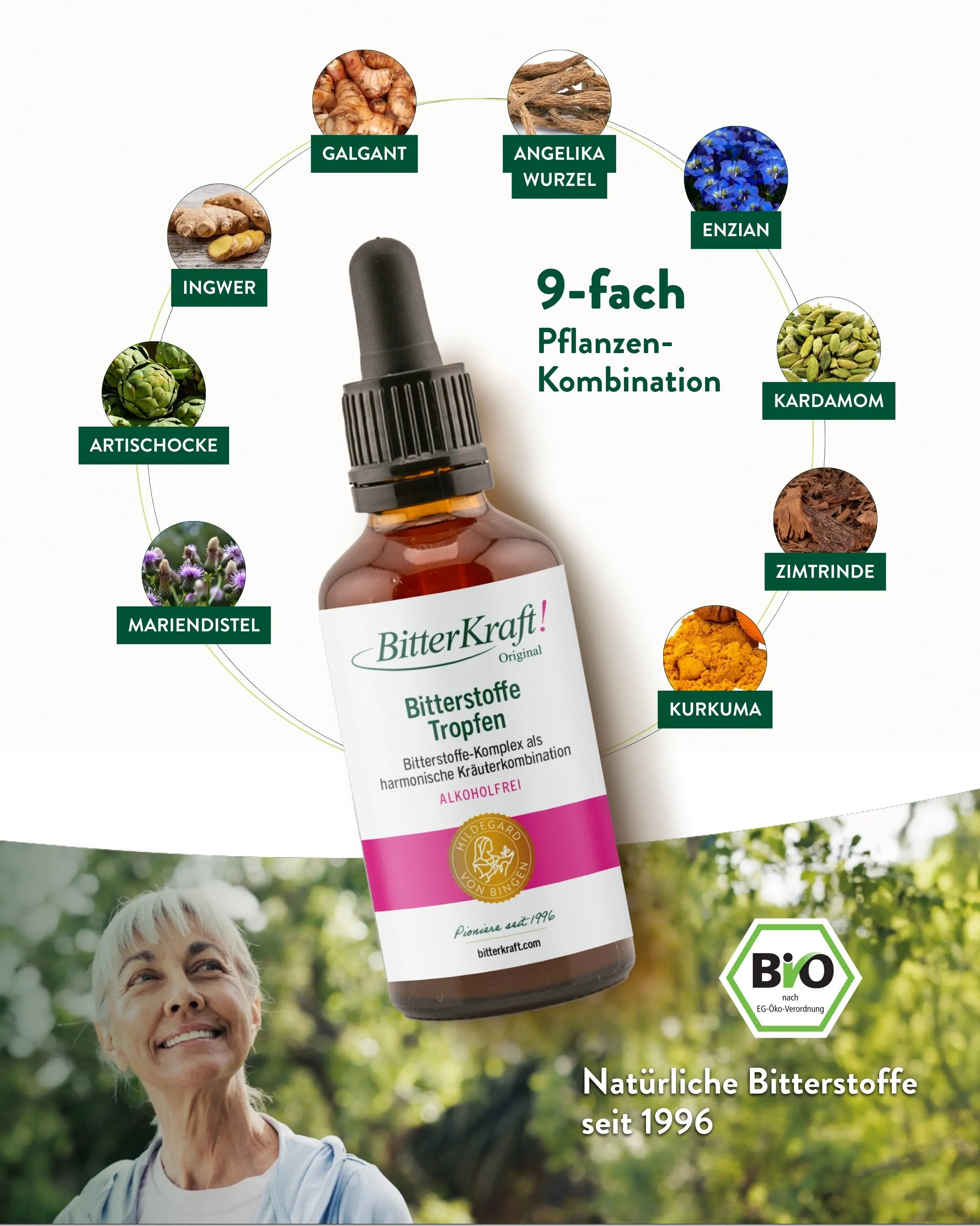 BitterKraft! Original Non-Alcoholic 50 ml Pipette (Organic)