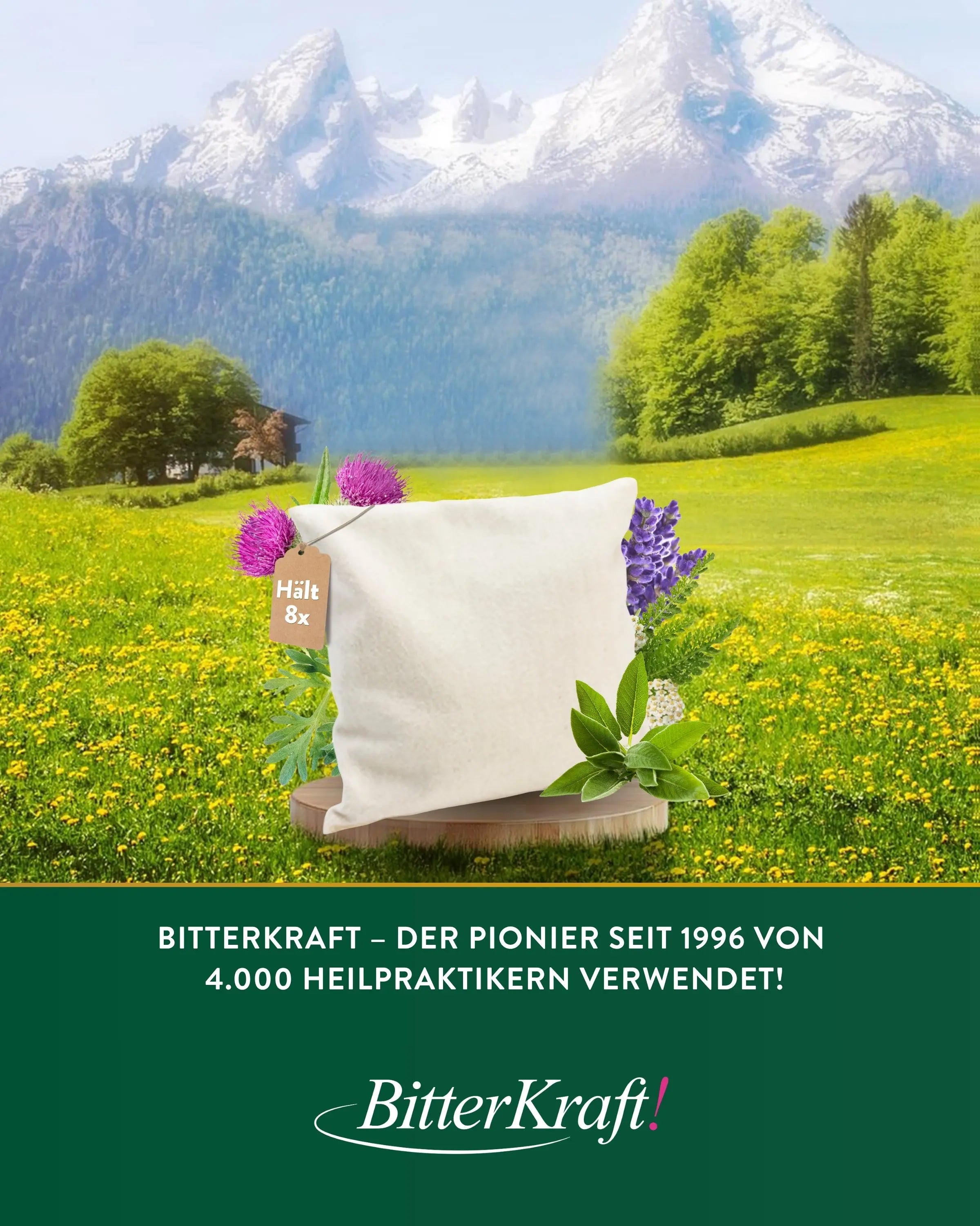 Kräuter-Kissen für Leberwickel
