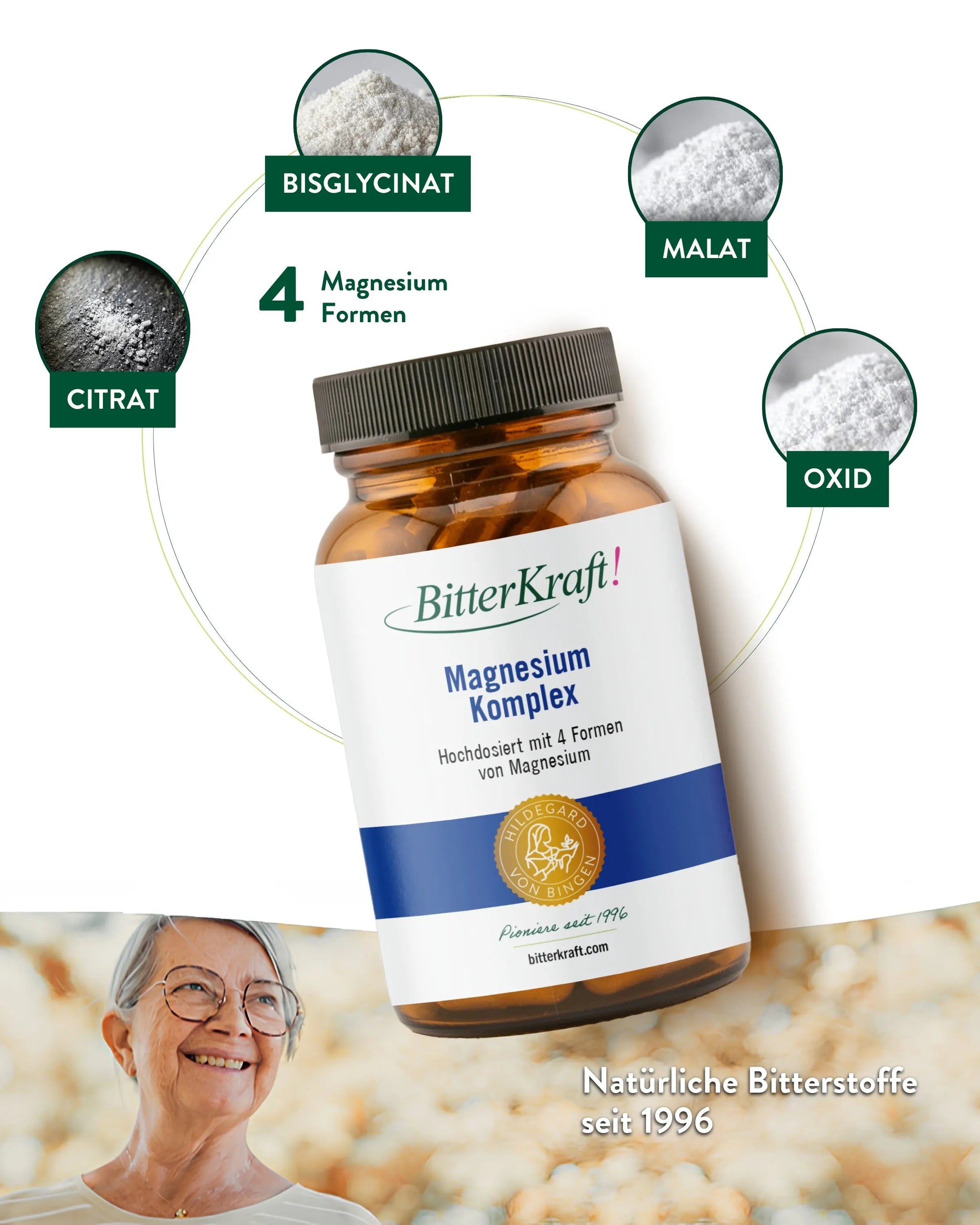 Bitterkraft Magnesium Complex (60 capsules)