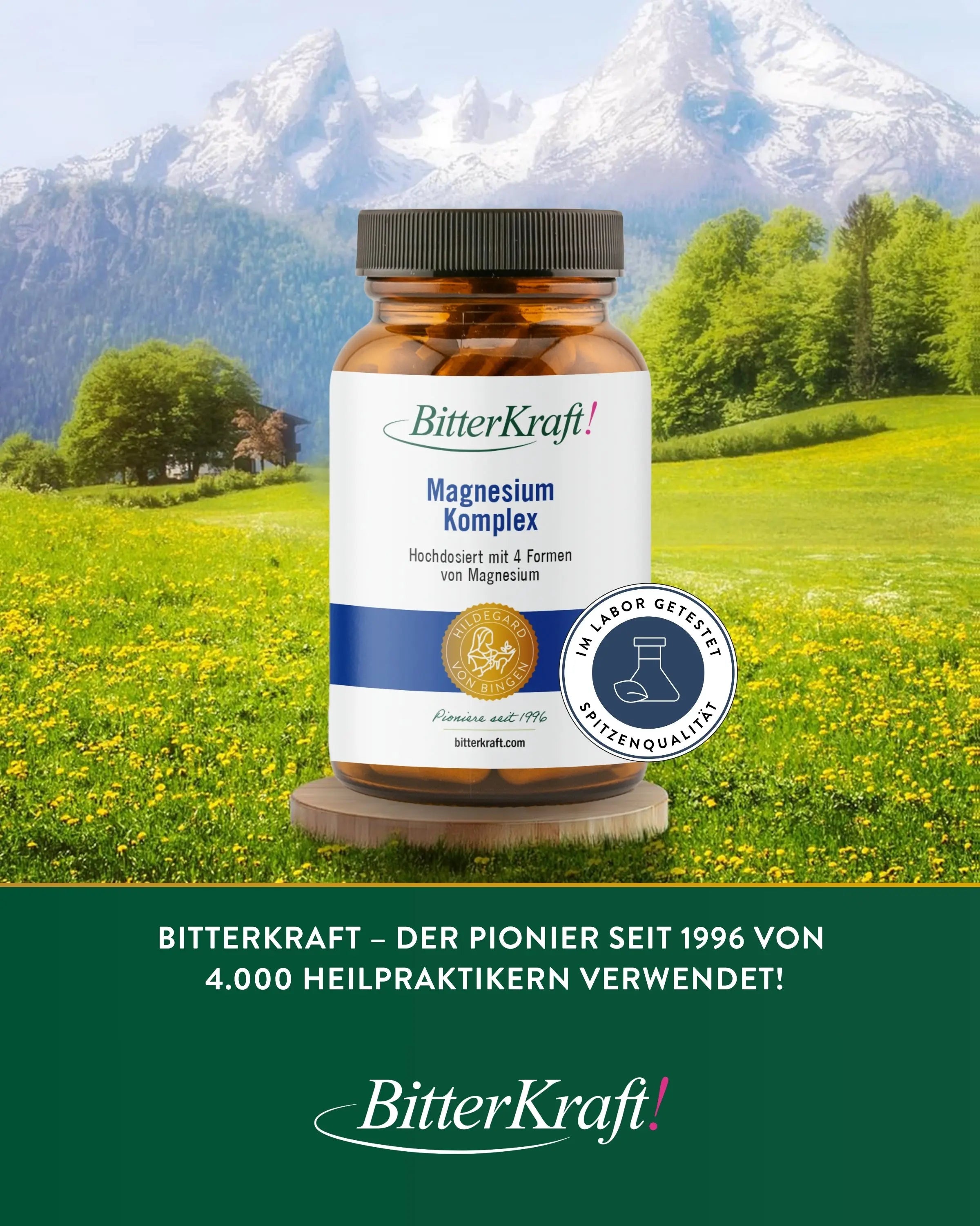 Bitterkraft Magnesium Complex (60 capsules)